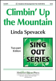 Climbin' up the Mountain Two-Part choral sheet music cover Thumbnail
